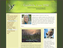 Tablet Screenshot of creativitygoeswild.com